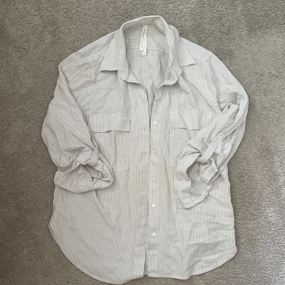 Classic Striped Women 's Shirt